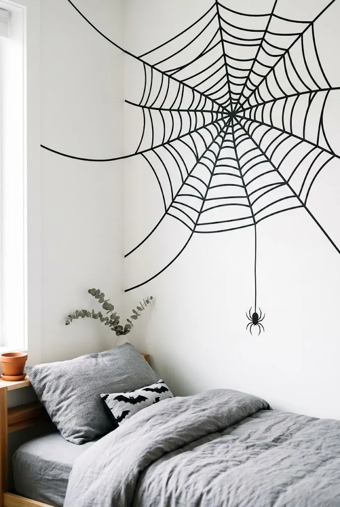 Spiderweb Corner Decals