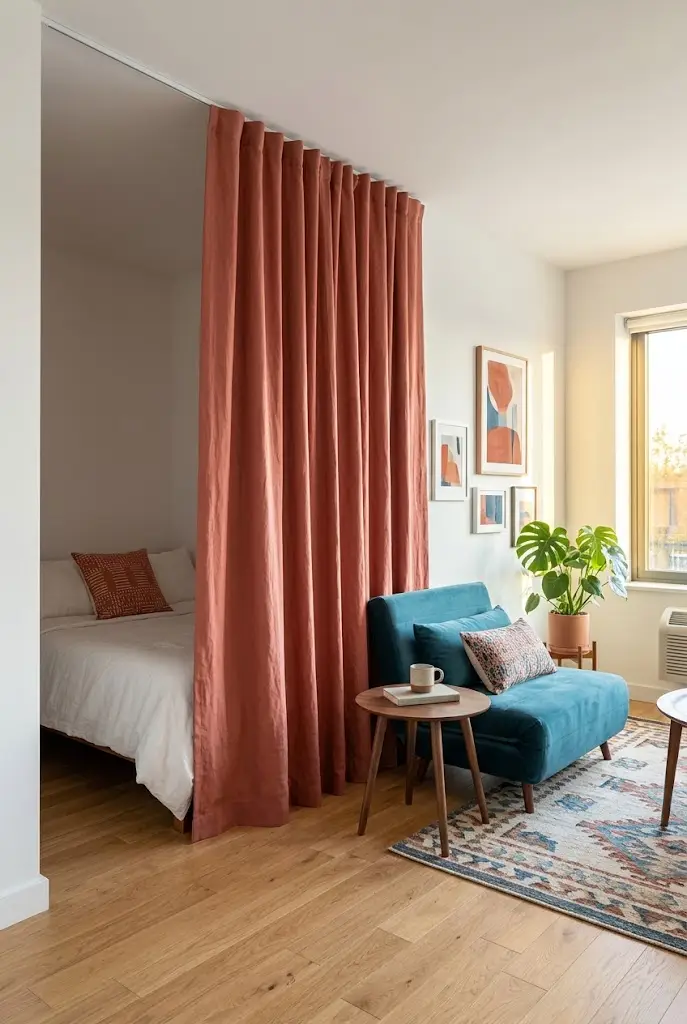 Statement Color Curtain
