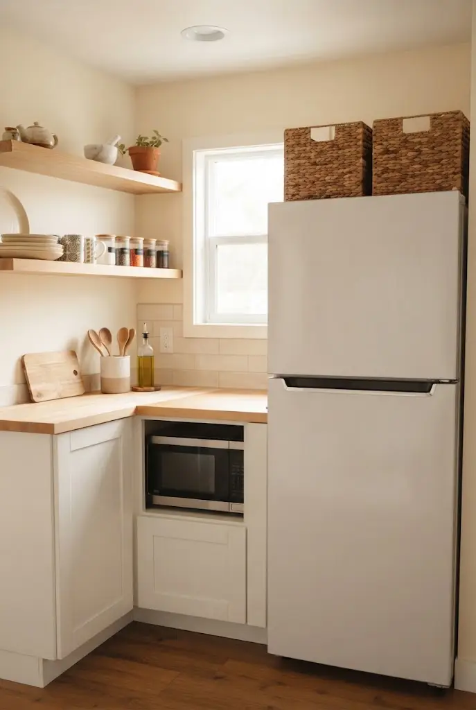 Storage Above the Refrigerator