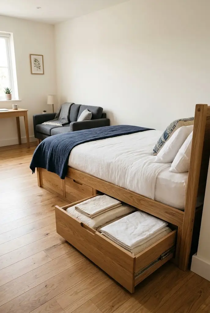 Storage Beneath the Bed