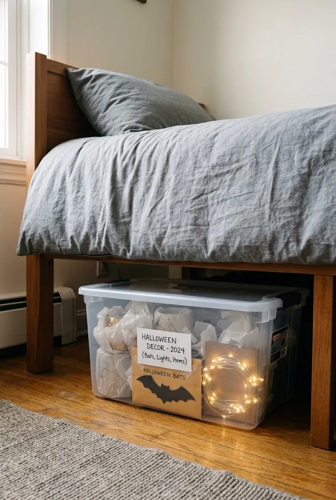 Store Your Decor for Next Year