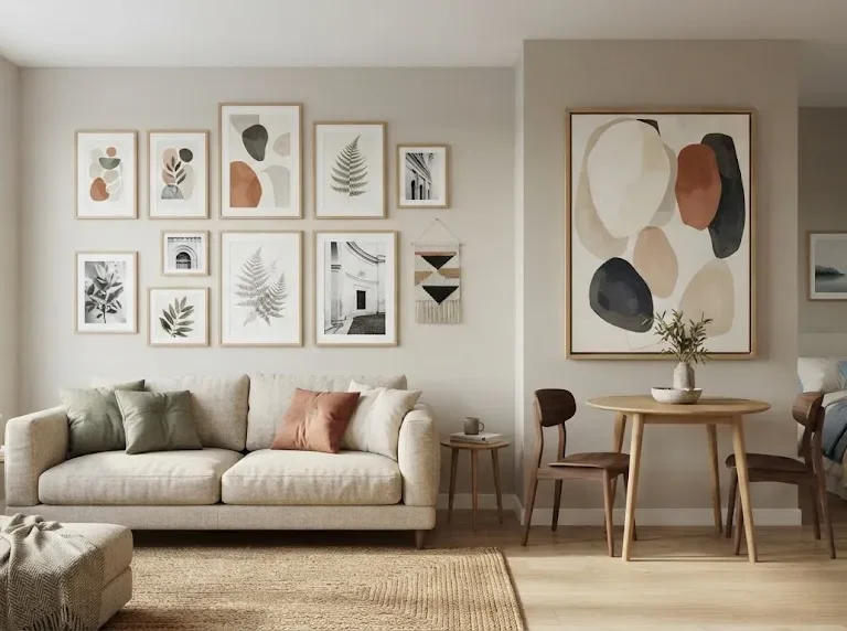 Studio Apartment Wall Art Styling Tips That Make a Big Impact