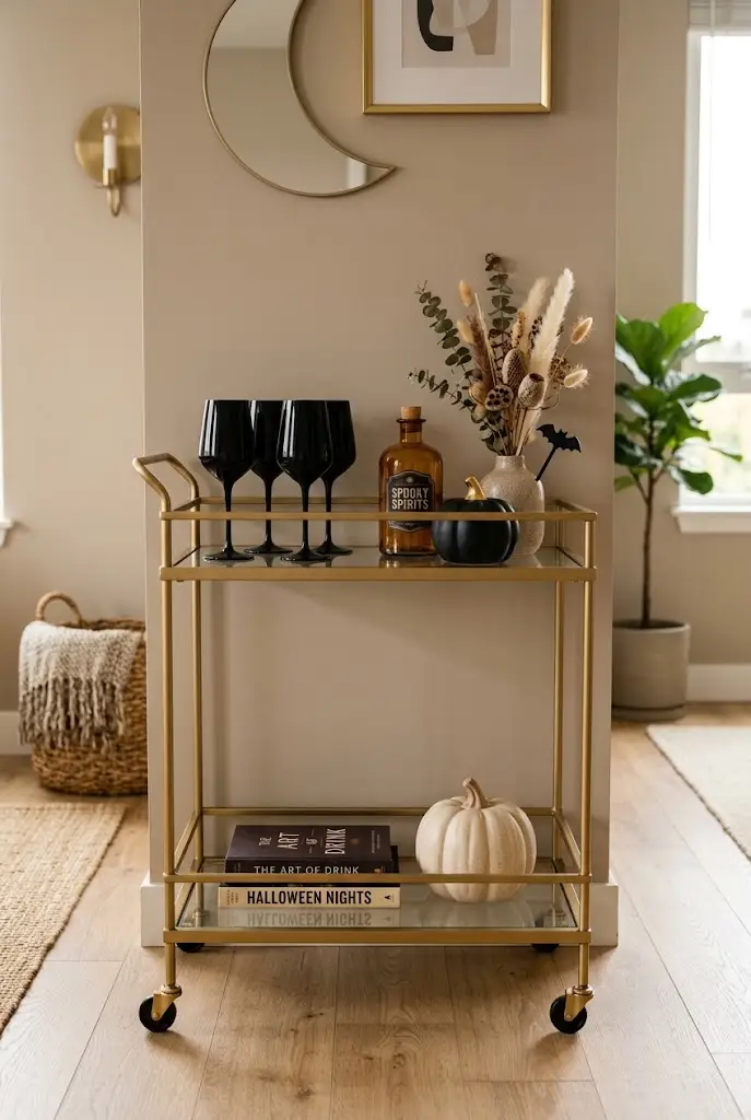 modern apartment halloween decor ideas