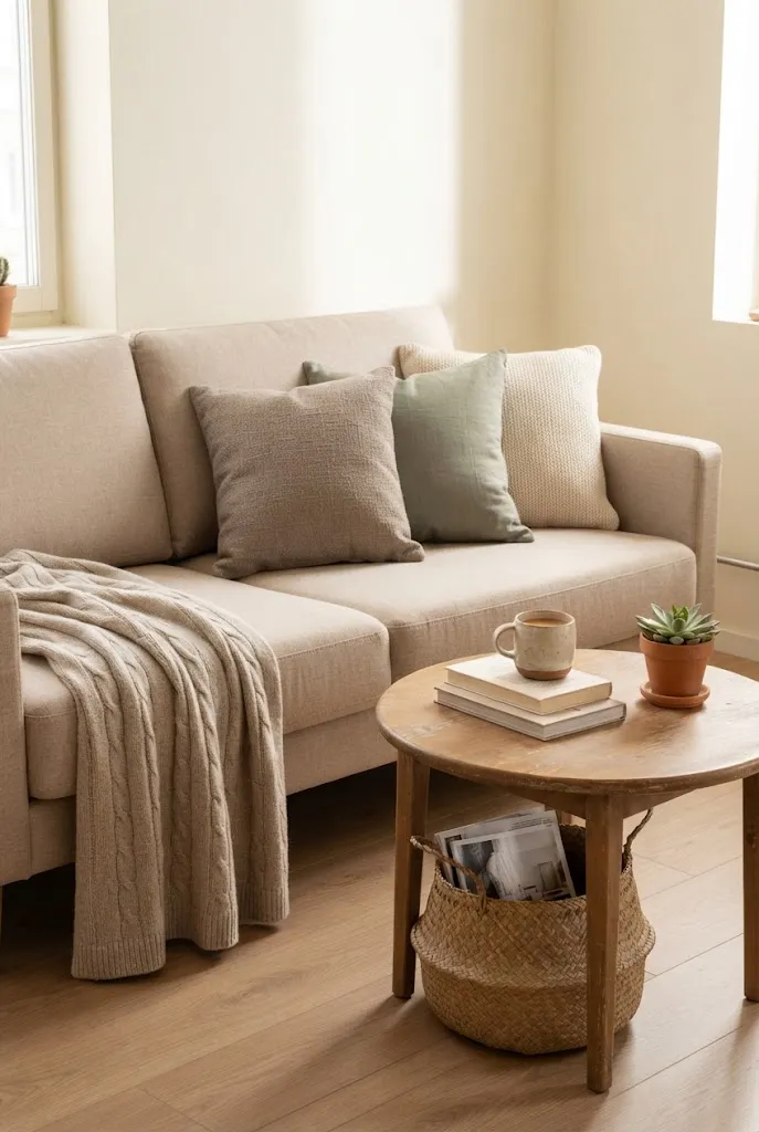 cozy studio apartment