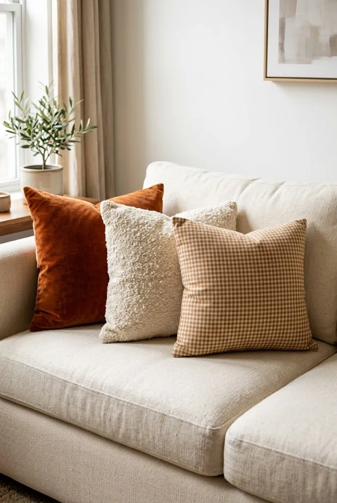 small apartment living room fall decor