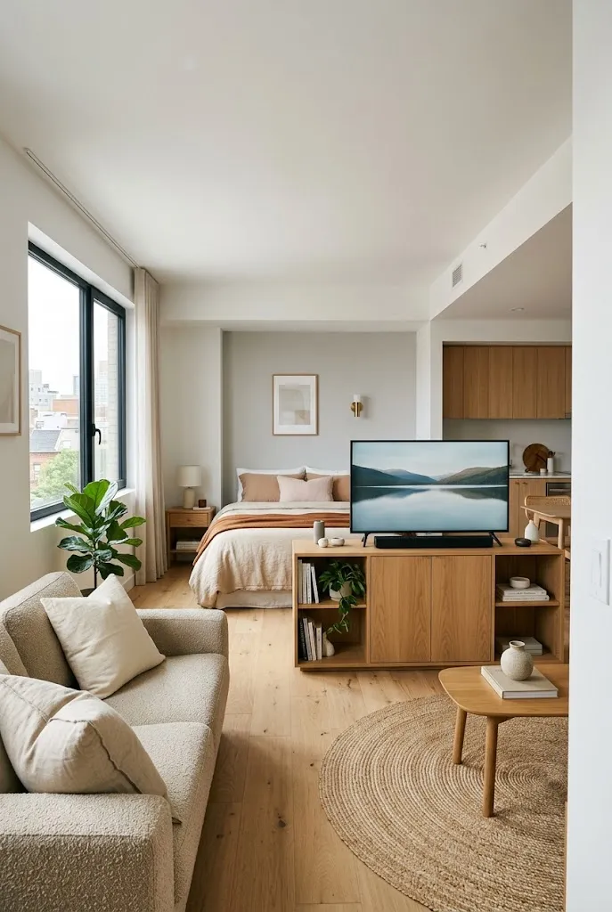 TV Console Divider