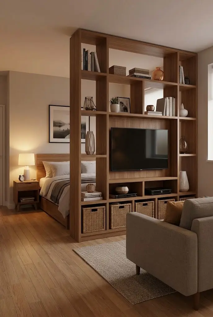 TV Shelf Divider