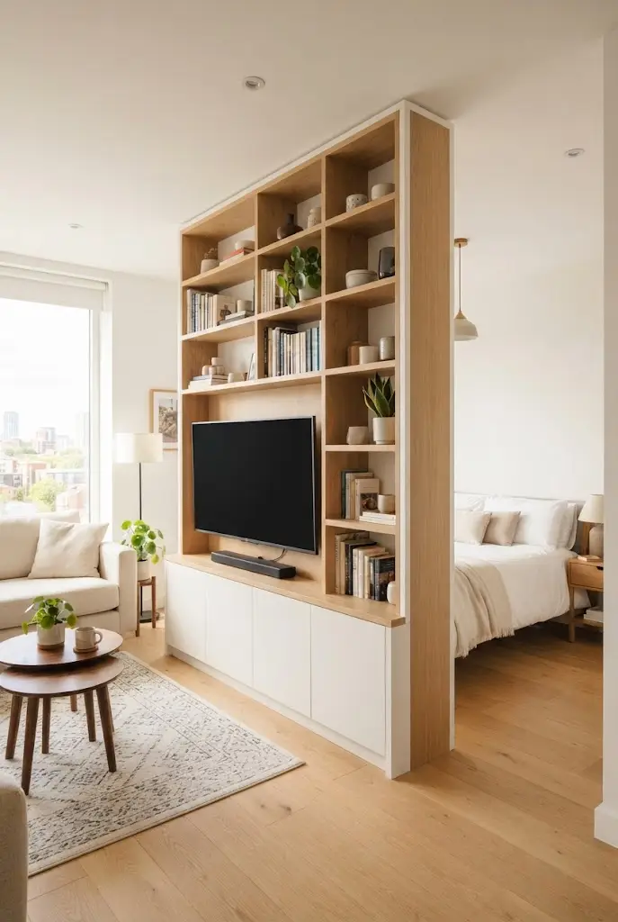 TV Storage Divider