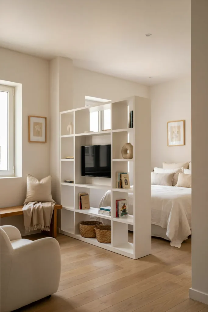 TV Storage Divider