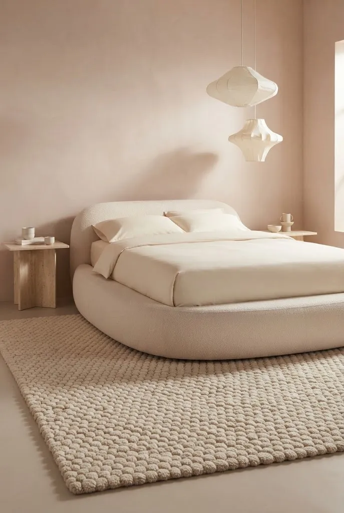 Textured Bouclé Rug