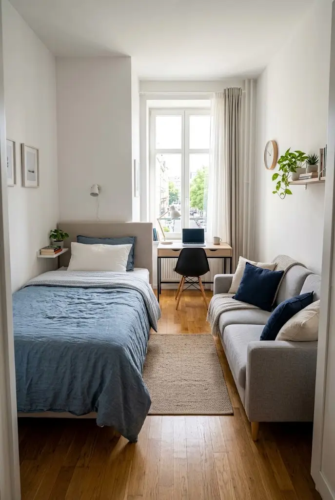 The Opposite Wall Layout