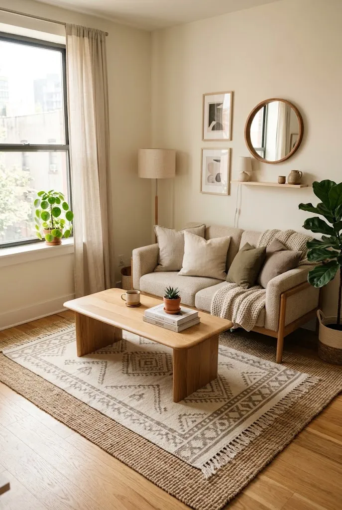 Tonal Layered Rugs