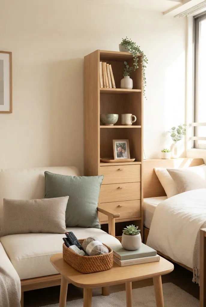cozy studio apartment