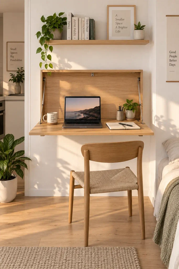 Turn an Empty Closet Into a Private Workstation