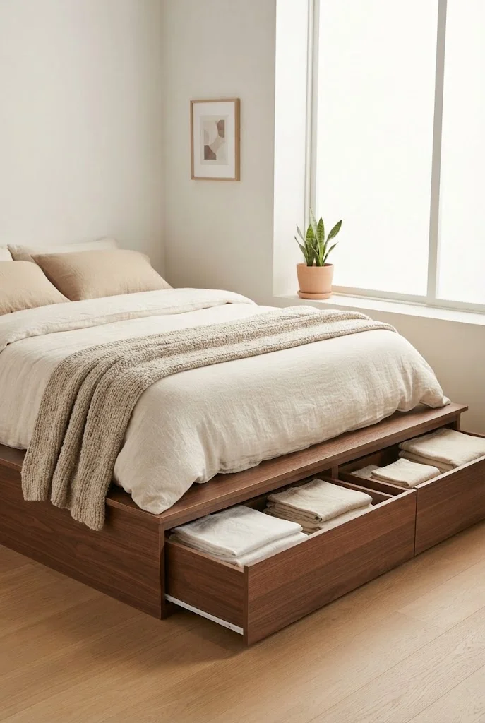 Under-Bed Storage Zone