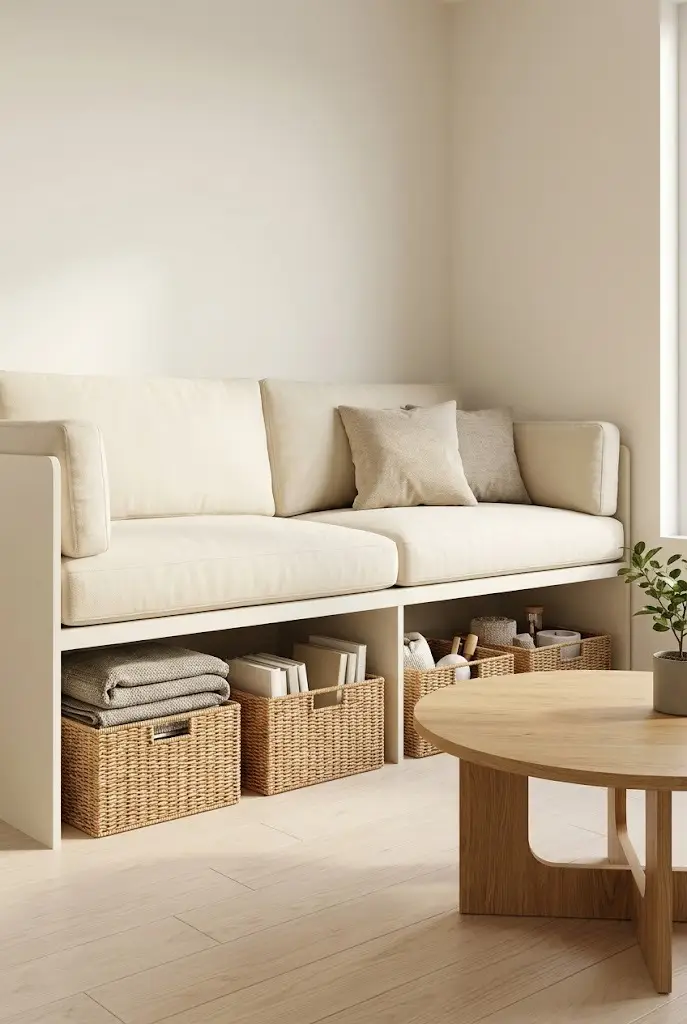 Under Sofa Storage