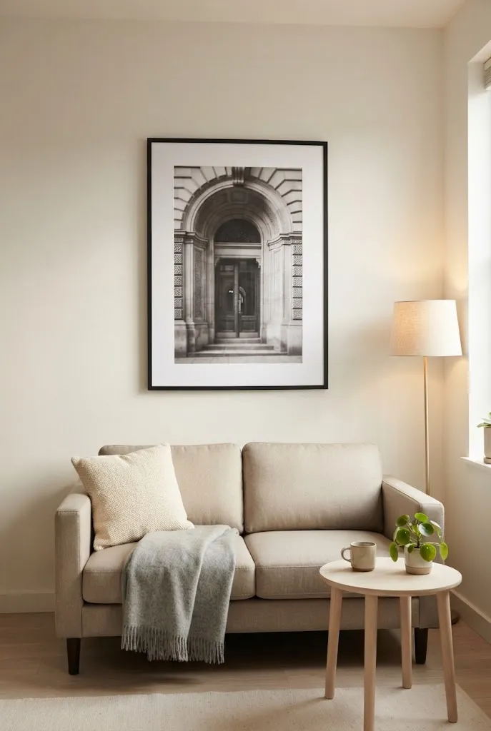 studio apartment wall art ideas
