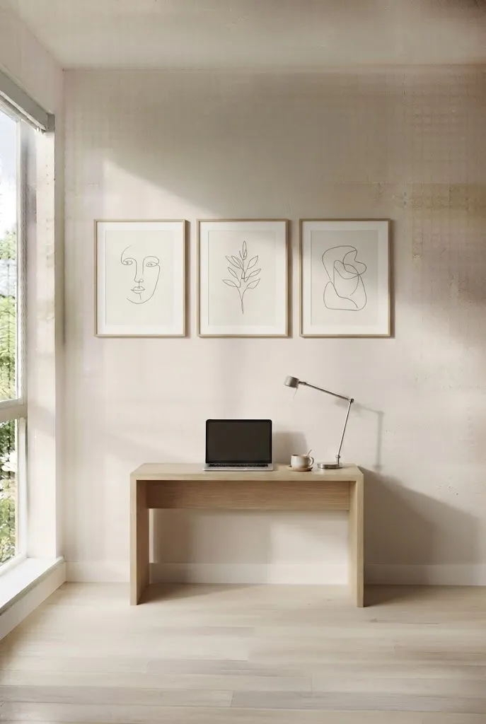 studio apartment wall art ideas
