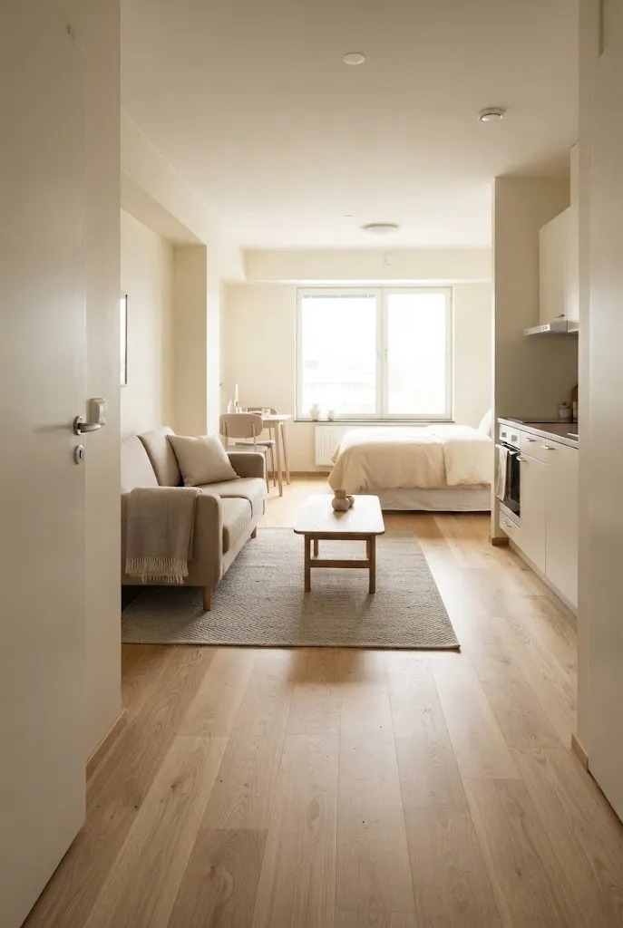 Use One Continuous Floor Finish