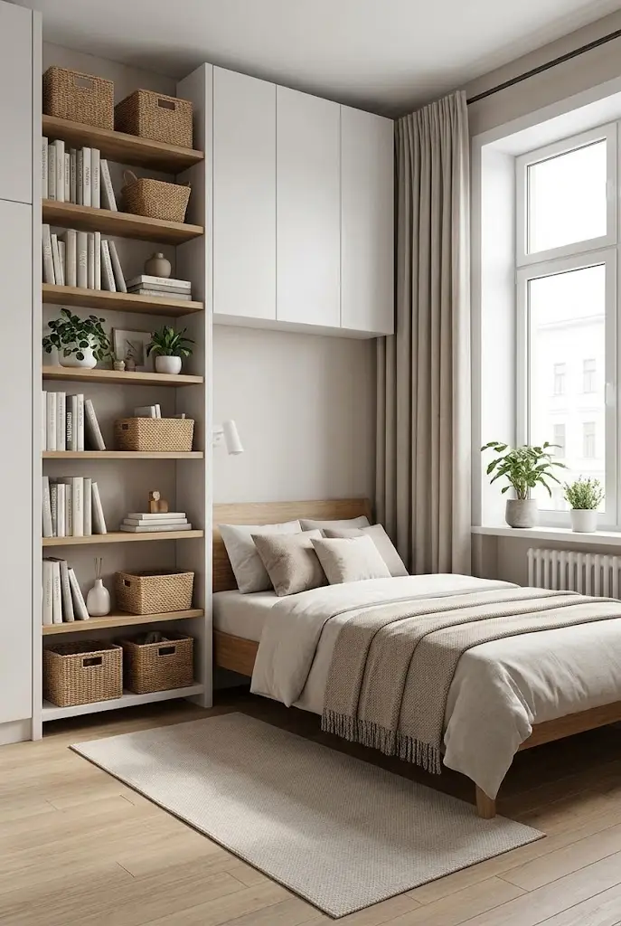 Use Vertical Storage Instead of Taking More Floor Space