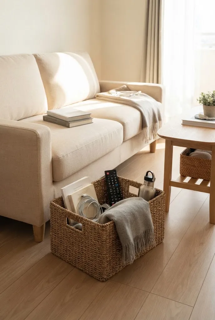 organize a tiny studio apartment