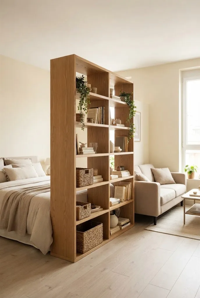 bed and couch in one room ideas