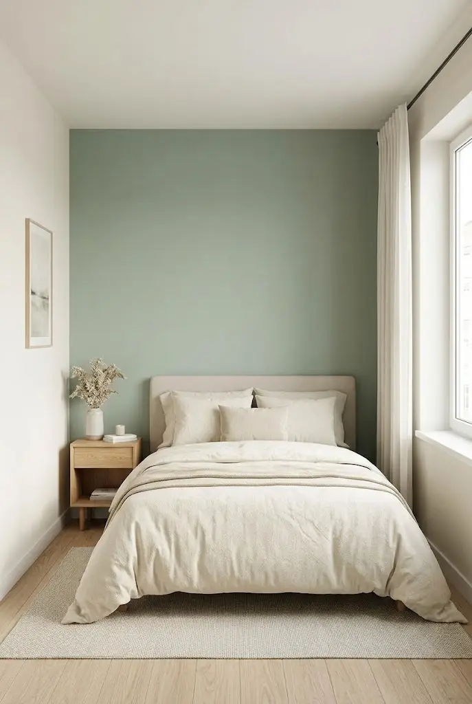 Use a Different Wall Color Behind the Bed