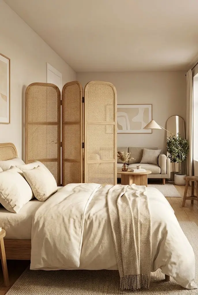 Use a Folding Screen When You Want Flexible Privacy