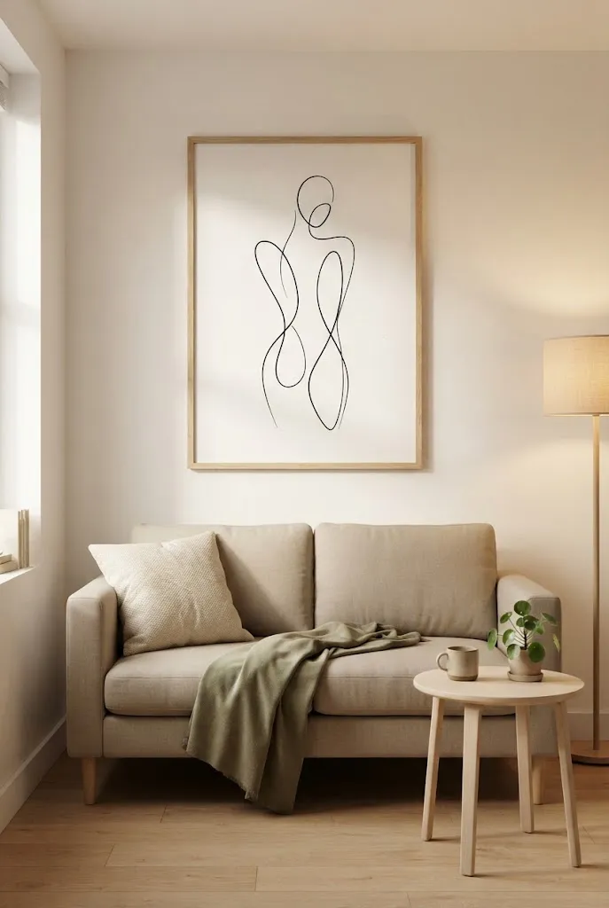 studio apartment wall art ideas