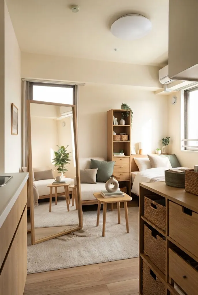 Use Mirrors to Make the Room Feel Brighter