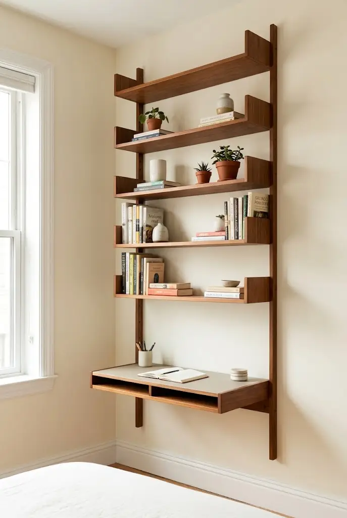 Vertical Wall Shelving