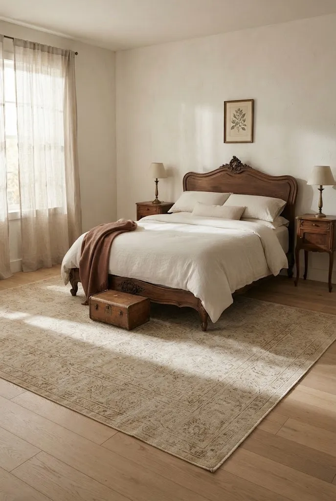 Vintage Beige Rug
