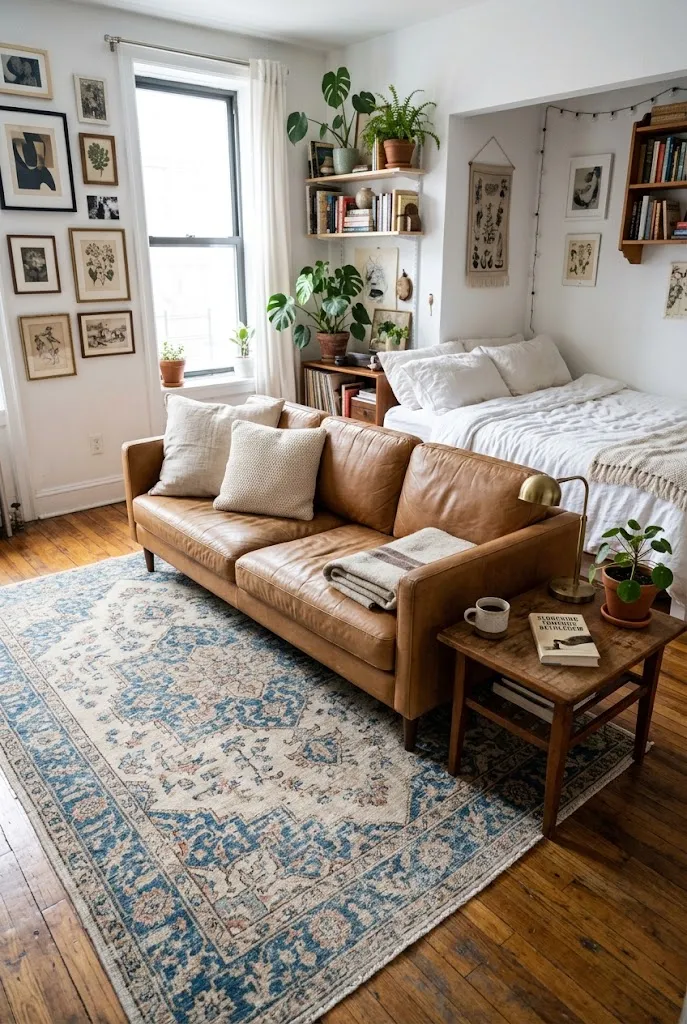 Vintage Blue Rug