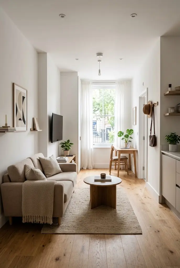 Wall Aligned Sofa