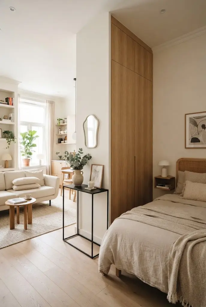 Wardrobe as a Bedroom Wall