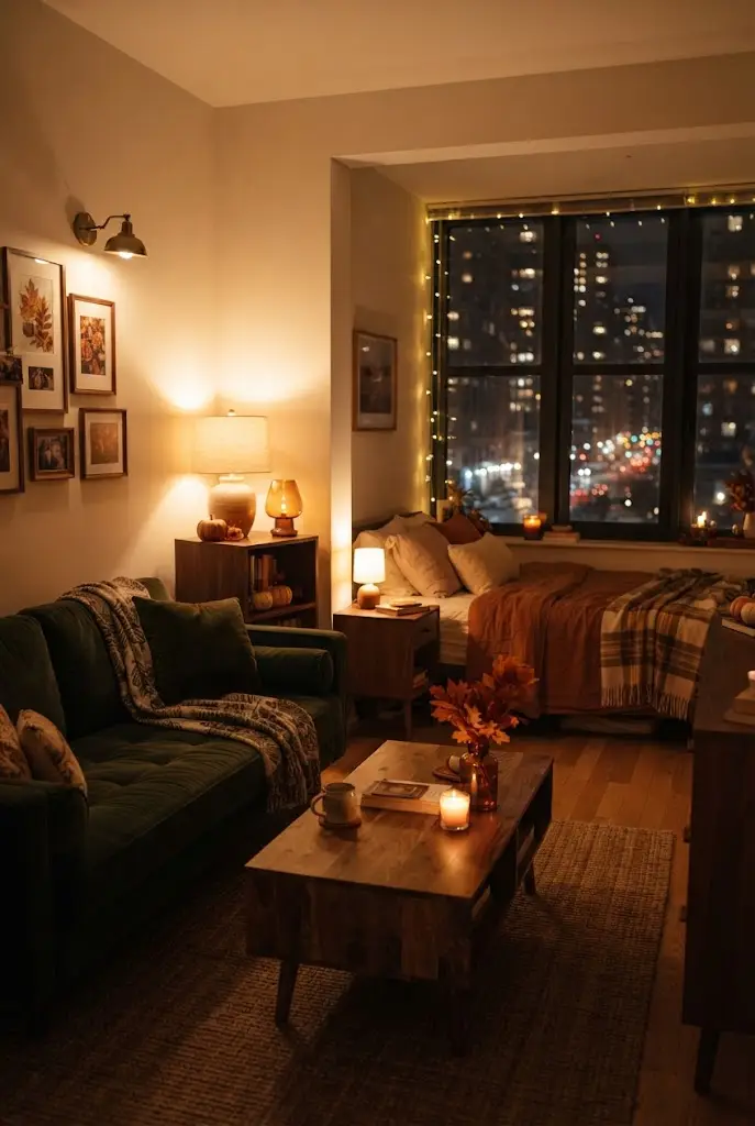 Warm Fall Lighting
