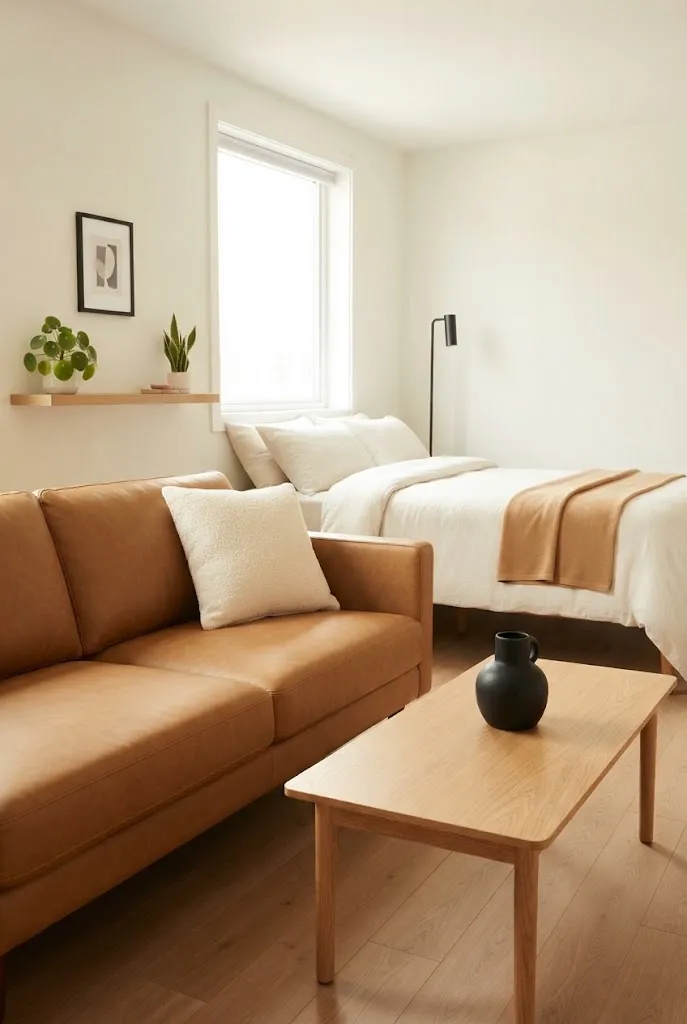 Warm White, Camel, and Black: An Earthy Palette With Black
