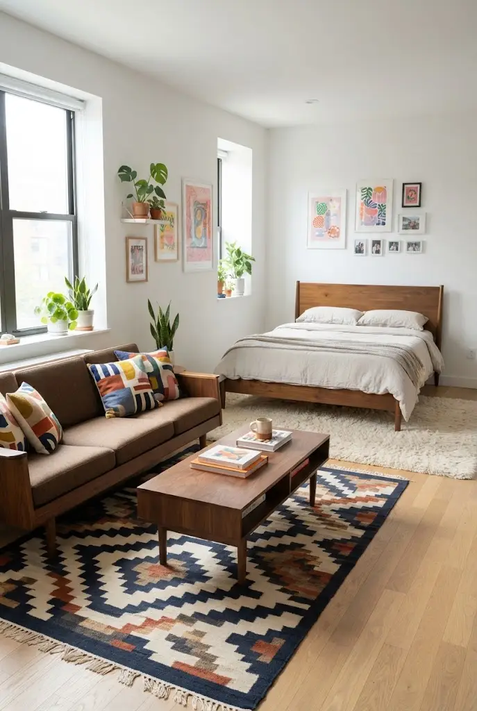 Zones Defined With Rugs