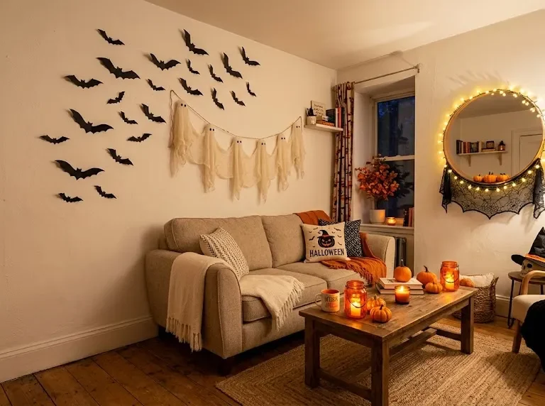decorating a small apartment for halloween