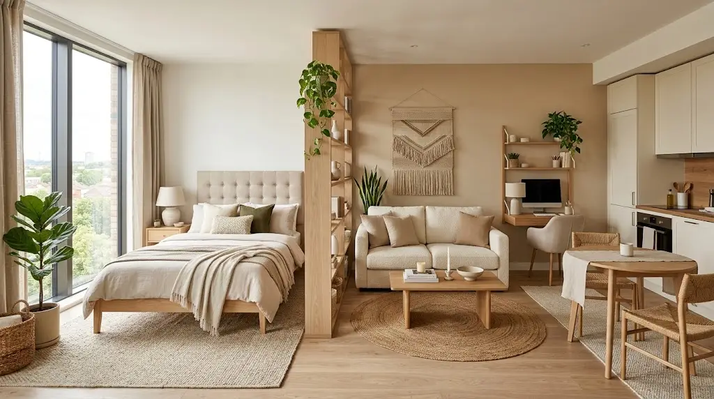 functional layout ideas for studio apartments