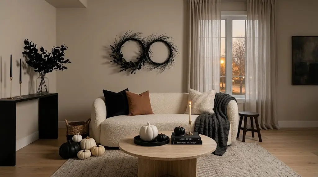 modern apartment halloween decor ideas