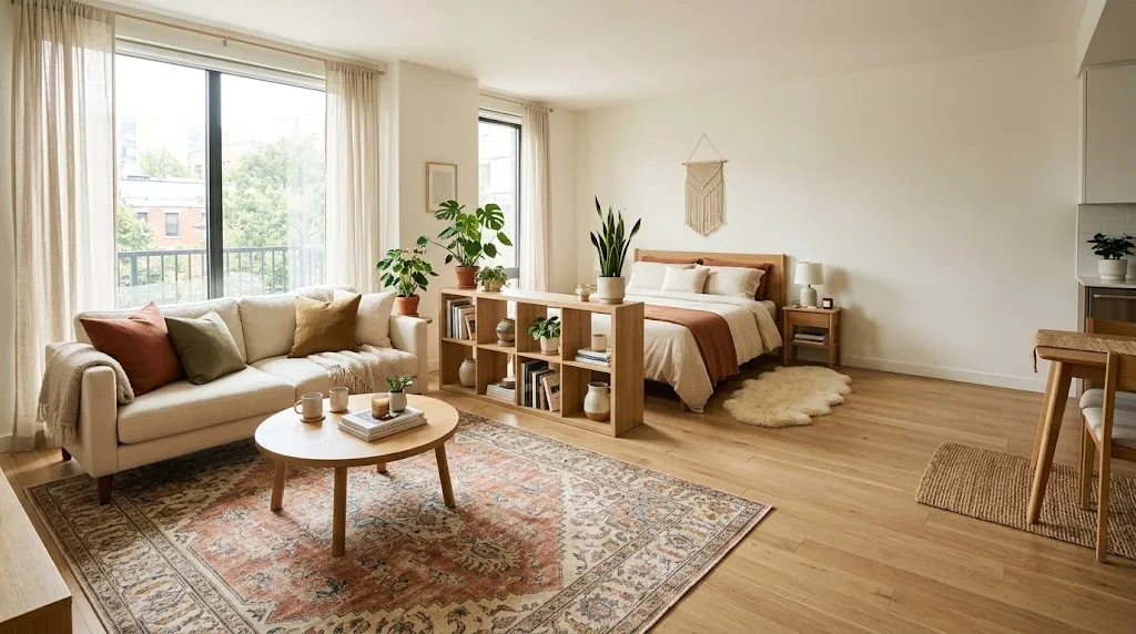rug color ideas for a studio apartment