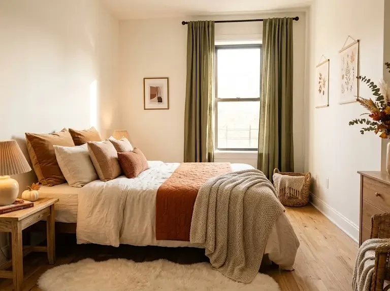 small living room fall decor ideas apartment