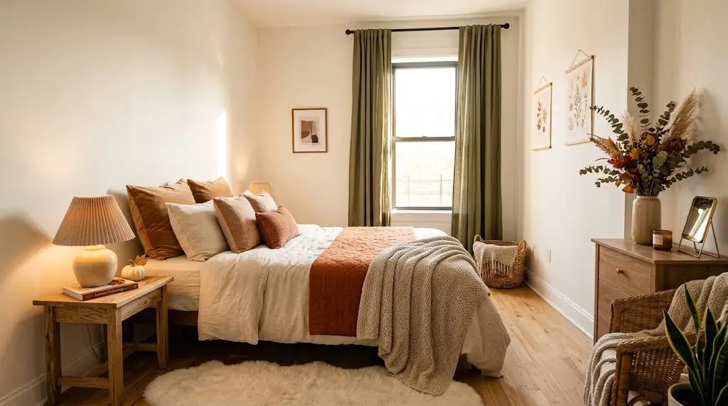 small living room fall decor ideas apartment