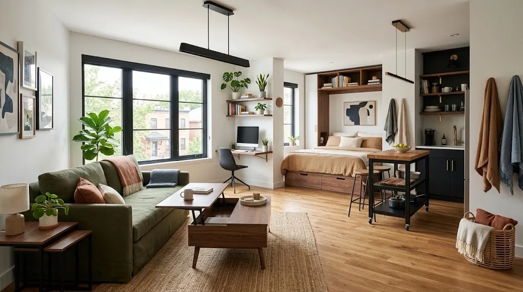 studio apartment furniture ideas