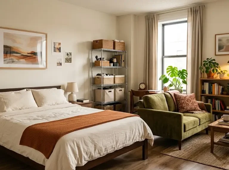 studio apartment look expensive