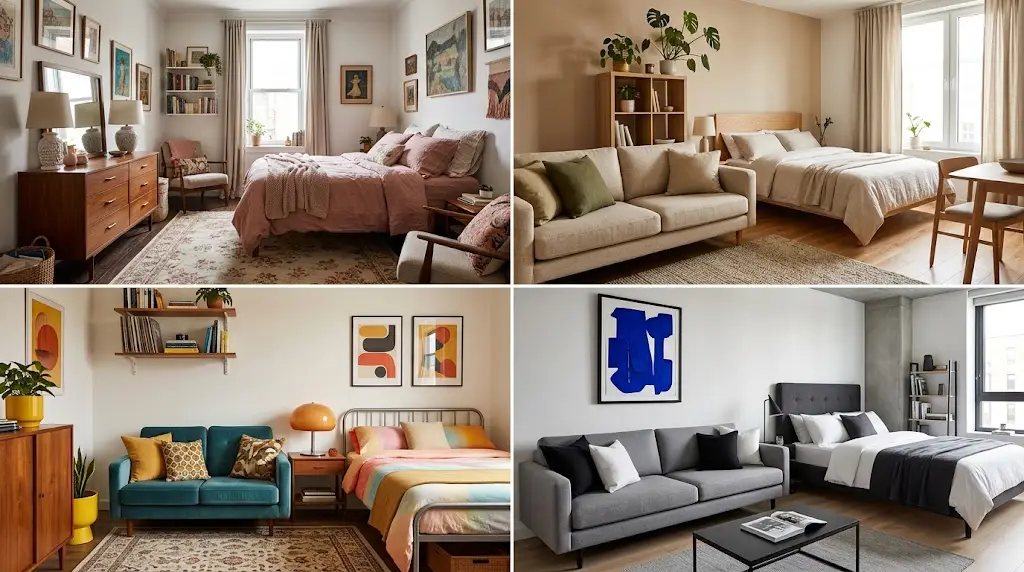 studio apartment themes