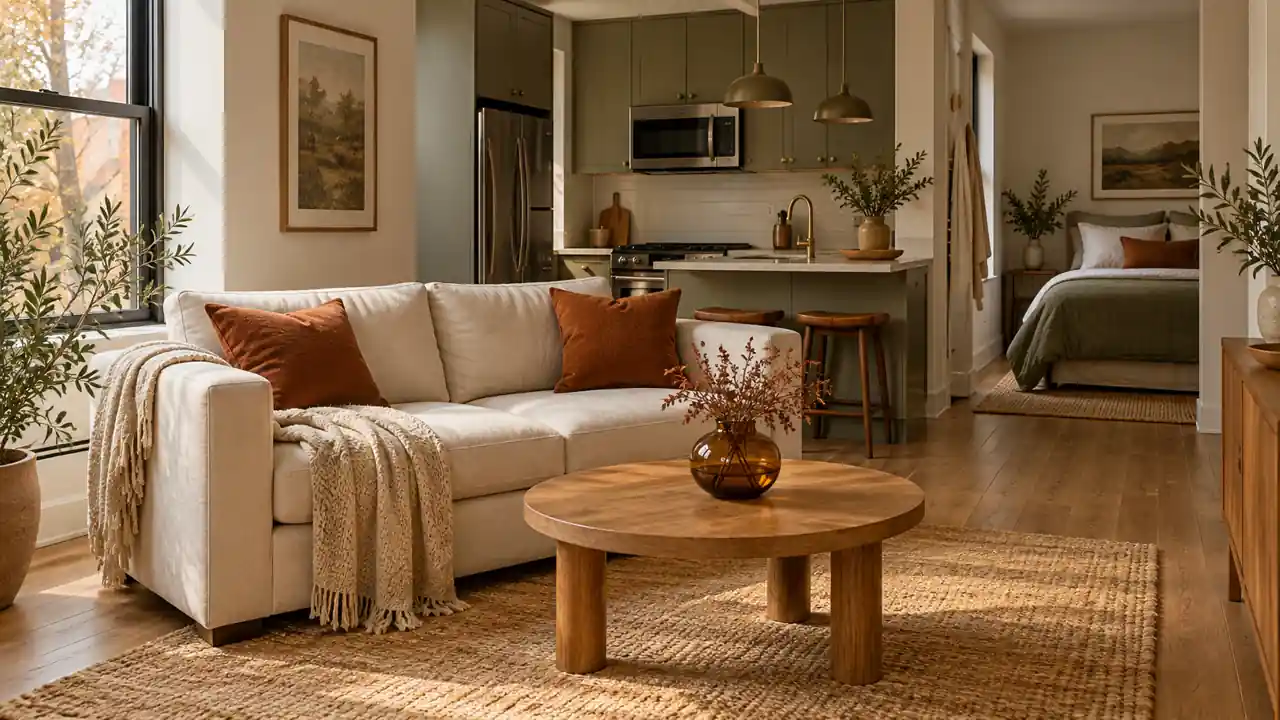 fall decor ideas for small apartment