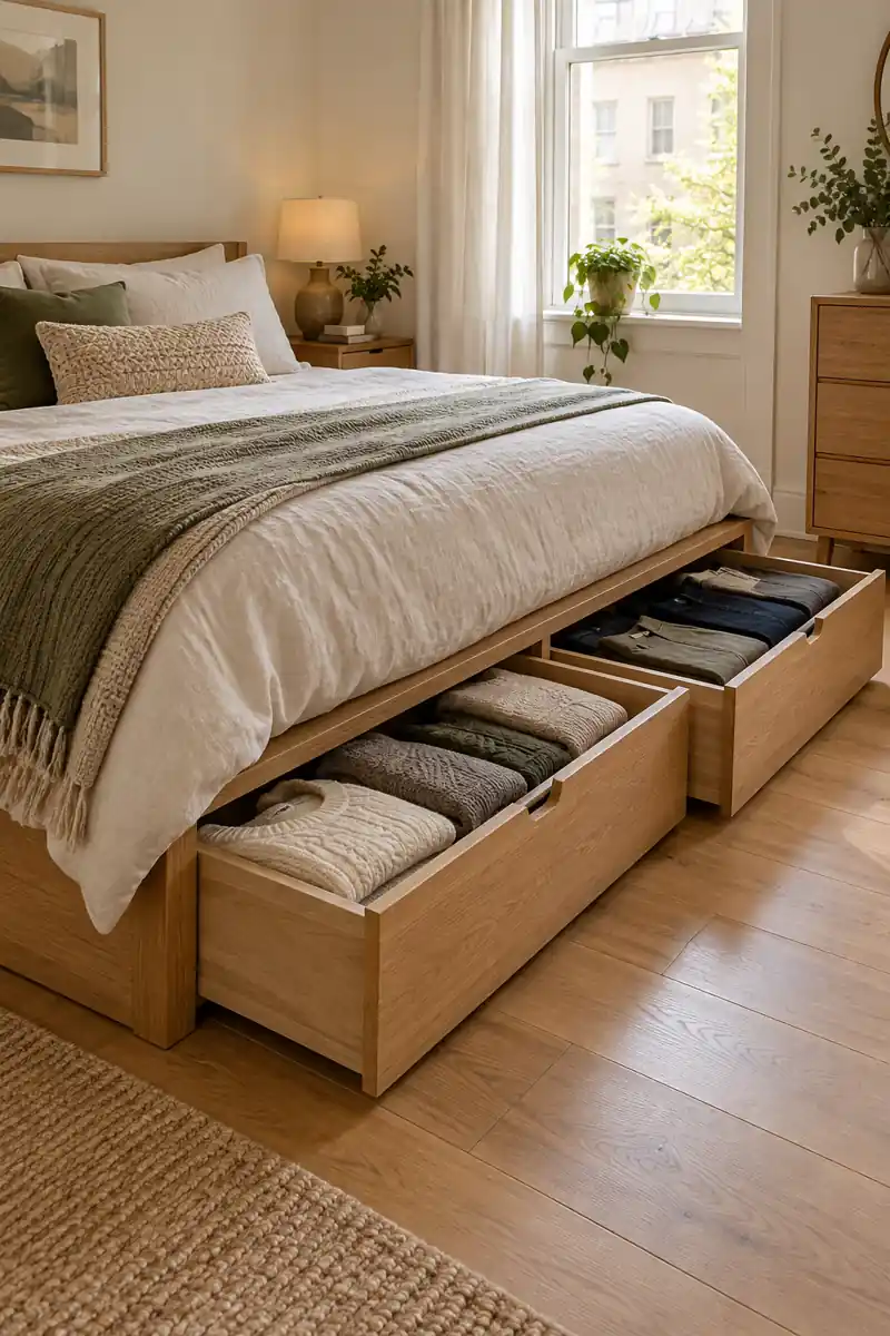 Underbed Drawer Zones