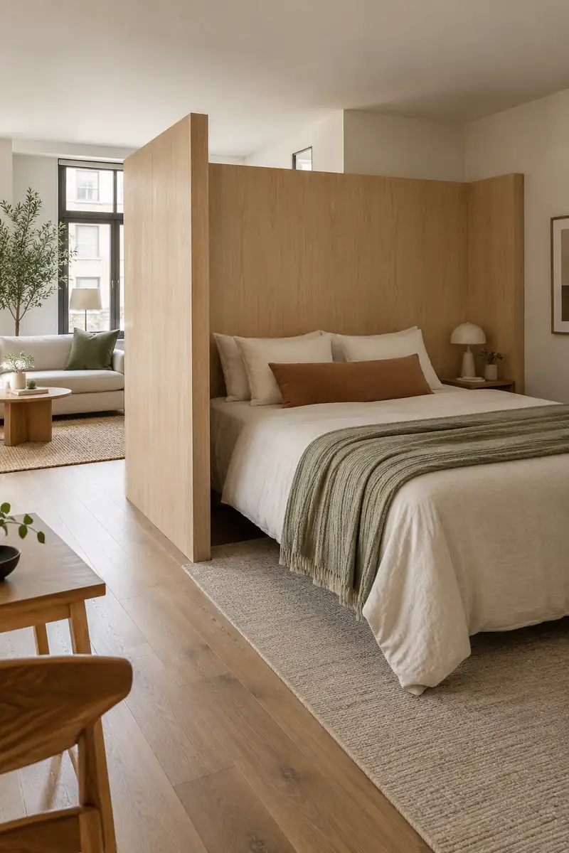 L-Shaped Bed Enclosure